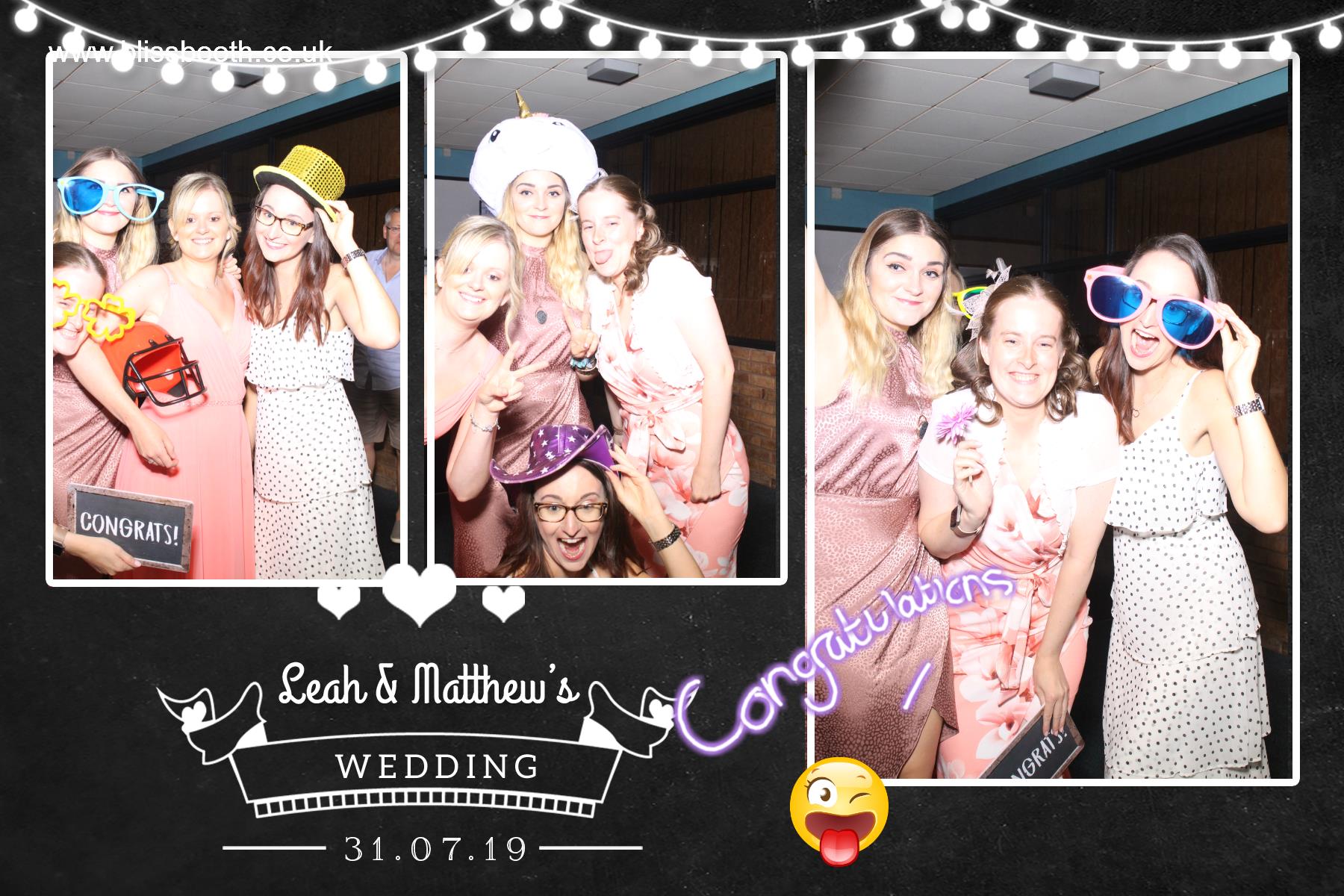 Leah And Matthew | View more photos from the event at gallery.blissbooth.co.uk/u/BlissBooth/Leah-And-Matthew